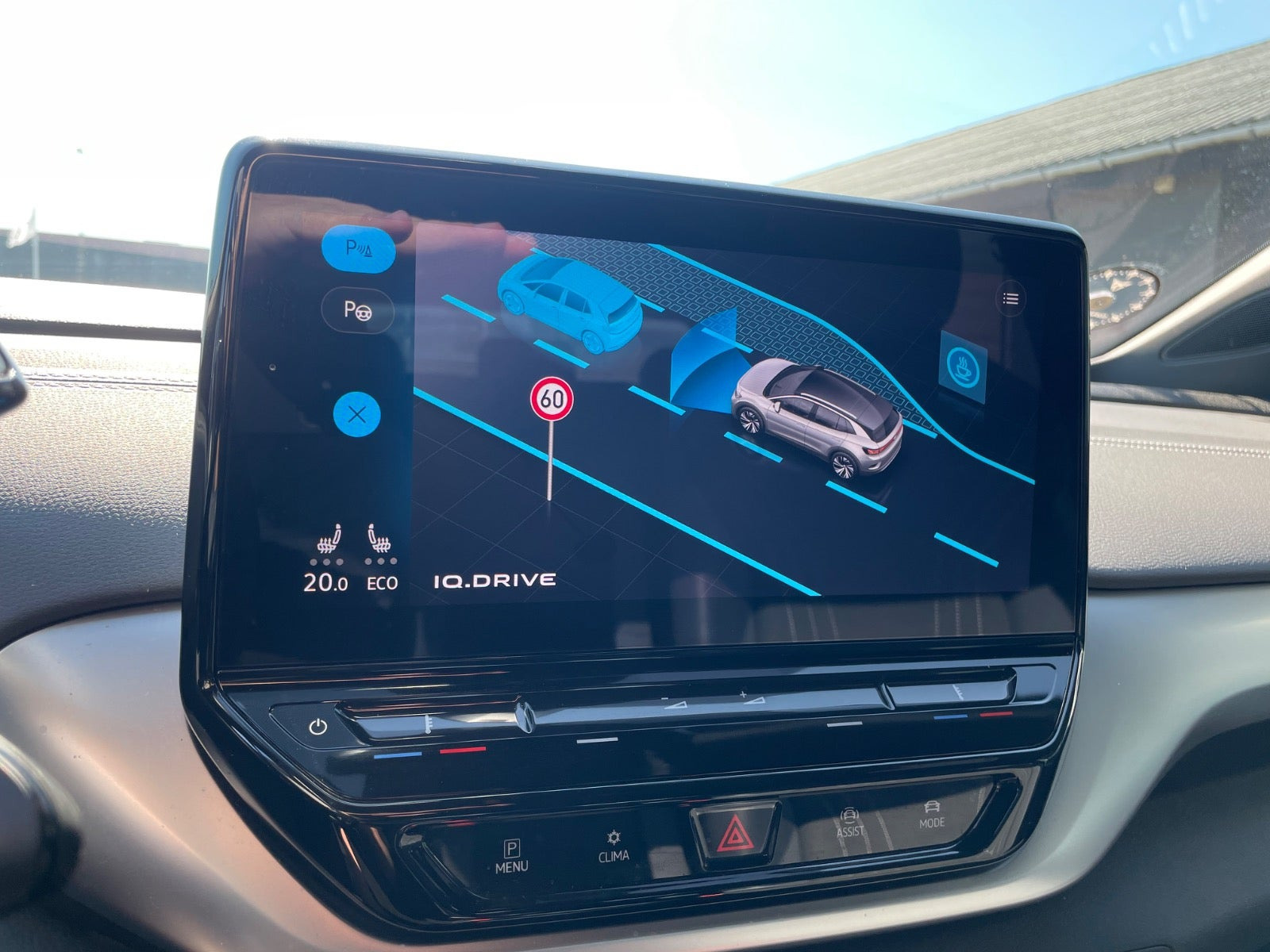 Grå VW ID.4 fra 2023