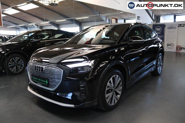 Sort Audi Q4 e-tron fra 2025