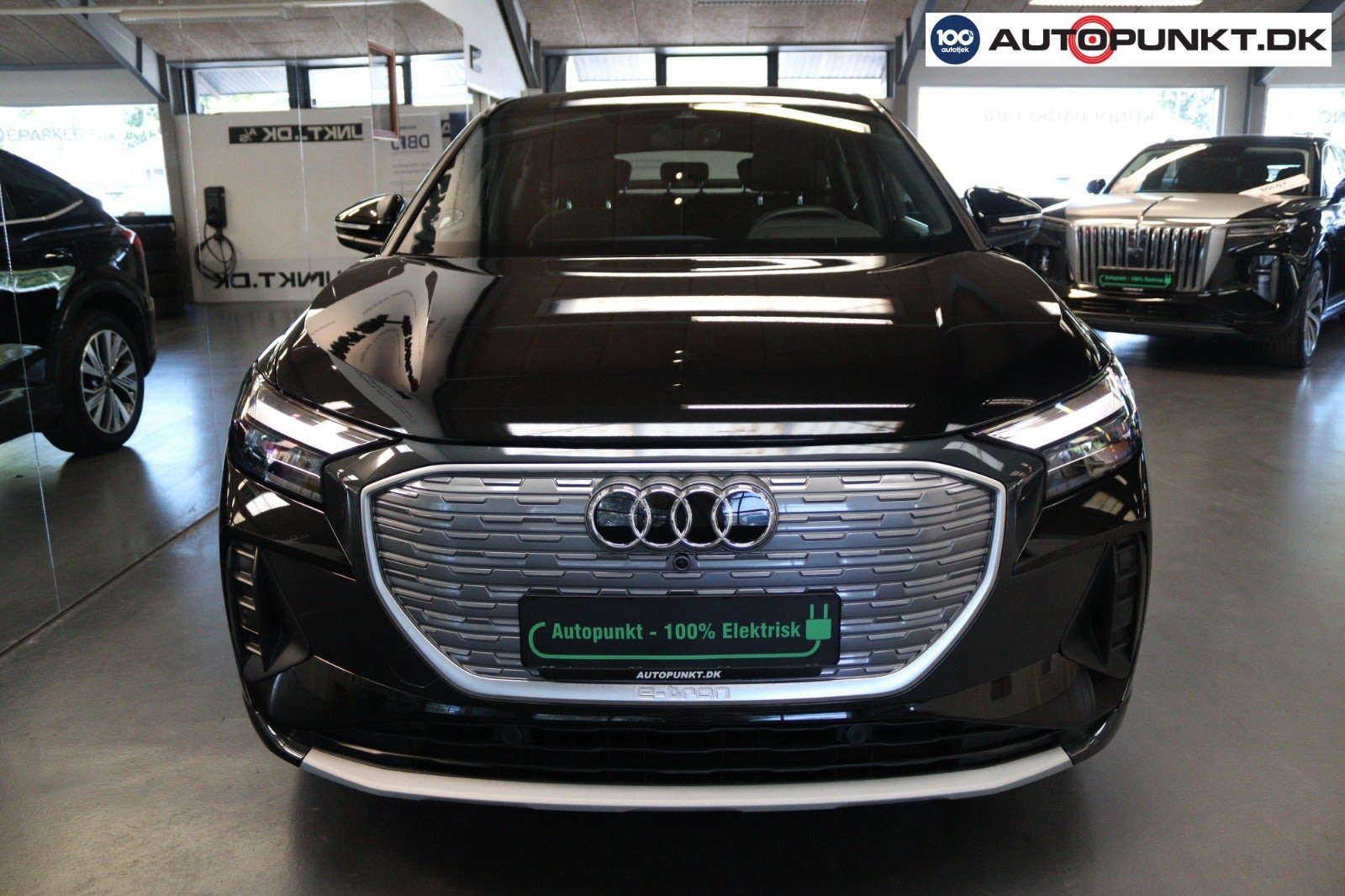 Sort Audi Q4 e-tron fra 2025