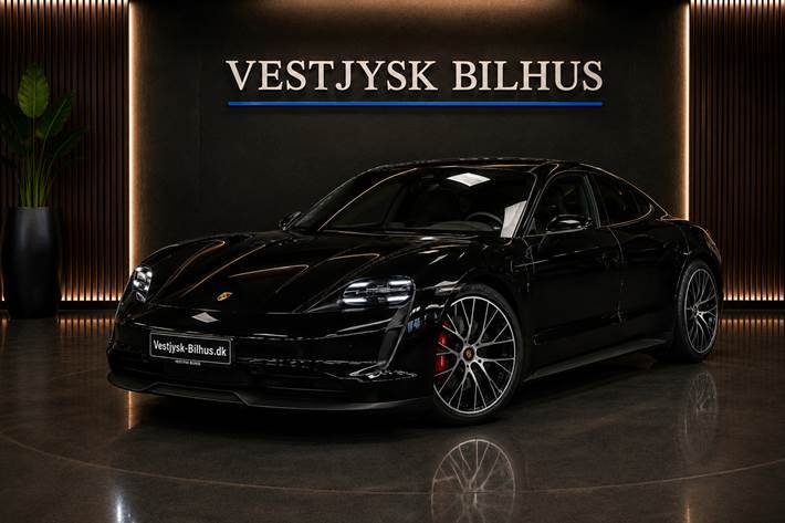 Sort Porsche Taycan 4S fra 2020