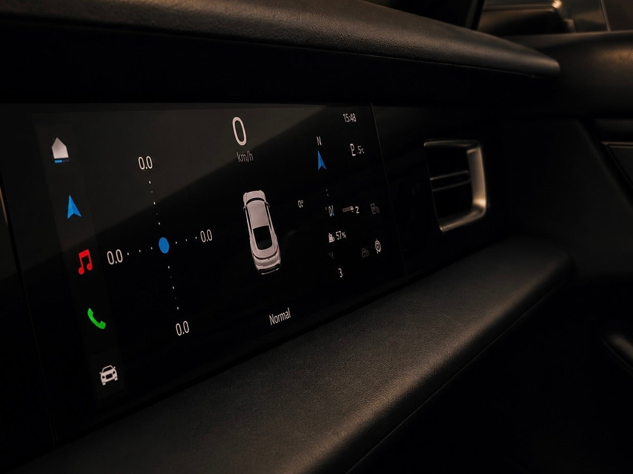 Sort Porsche Taycan 4S fra 2020