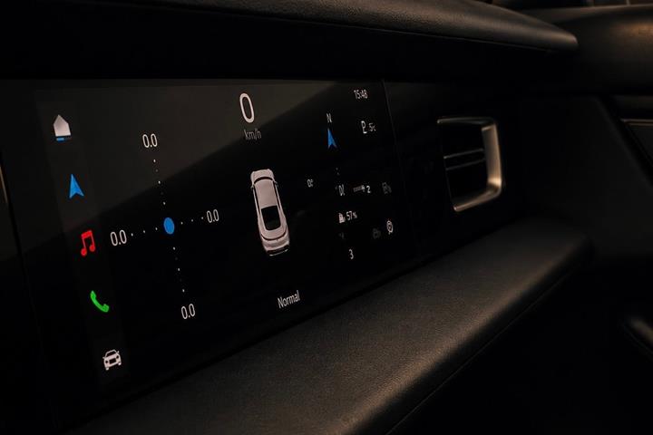 Sort Porsche Taycan 4S fra 2020