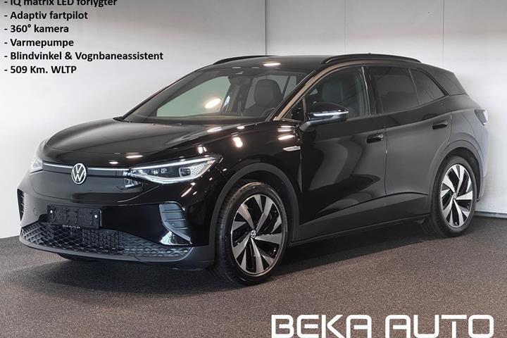 Sort VW ID.4 fra 2023 set udefra
