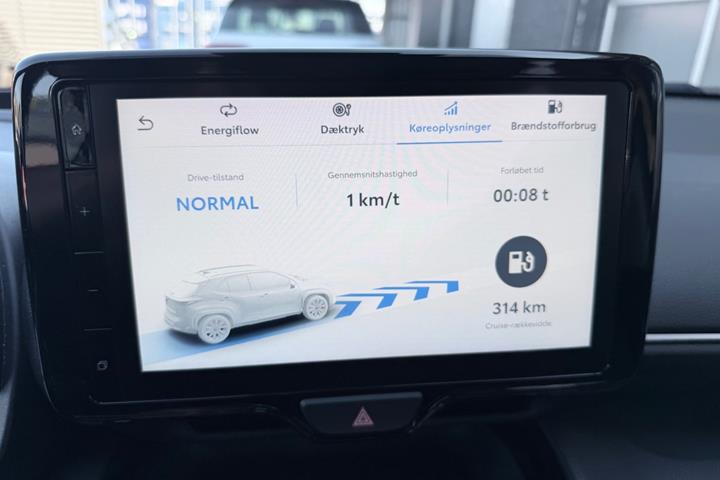 Gul Toyota Yaris Cross fra 2022