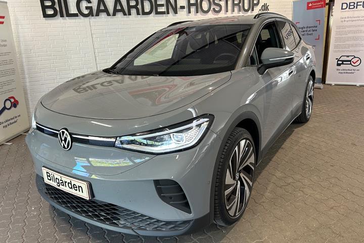 Grå VW ID.4 fra 2024 set udefra