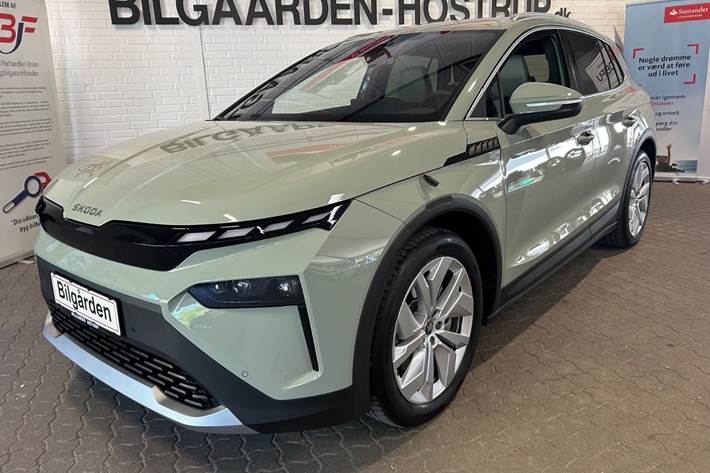 Grøn Skoda Elroq fra 2025