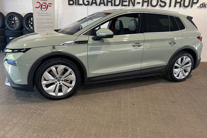 Grøn Skoda Elroq fra 2025