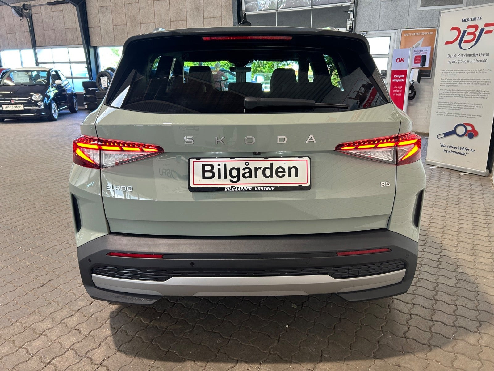 Grøn Skoda Elroq fra 2025