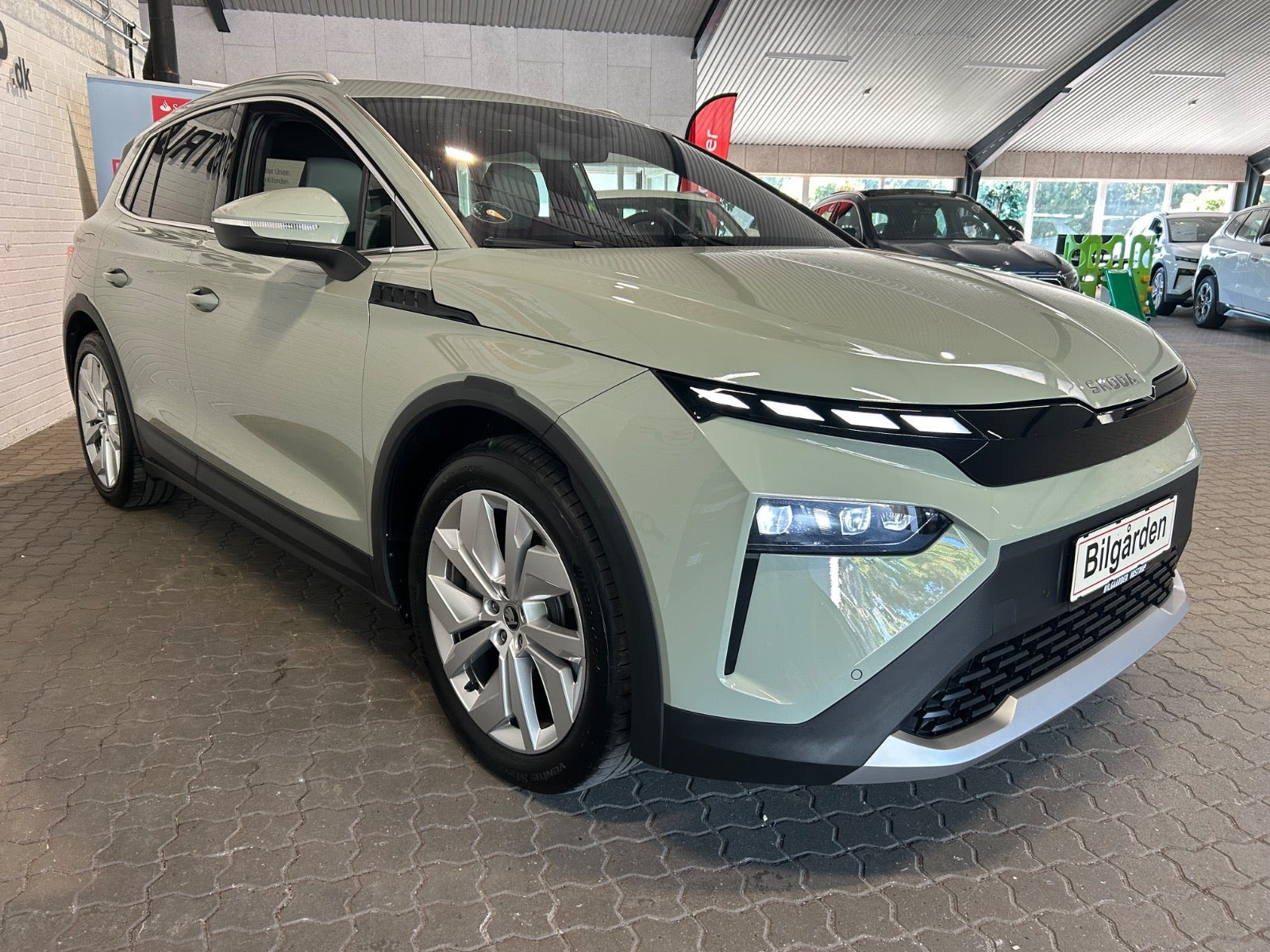 Grøn Skoda Elroq fra 2025