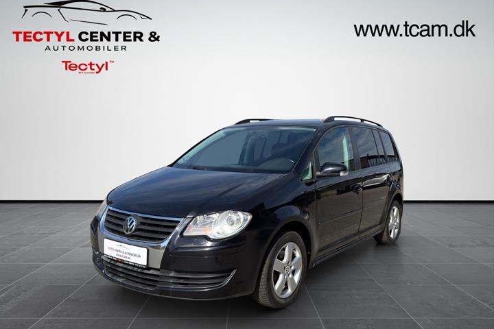 Sort VW Touran fra 2009