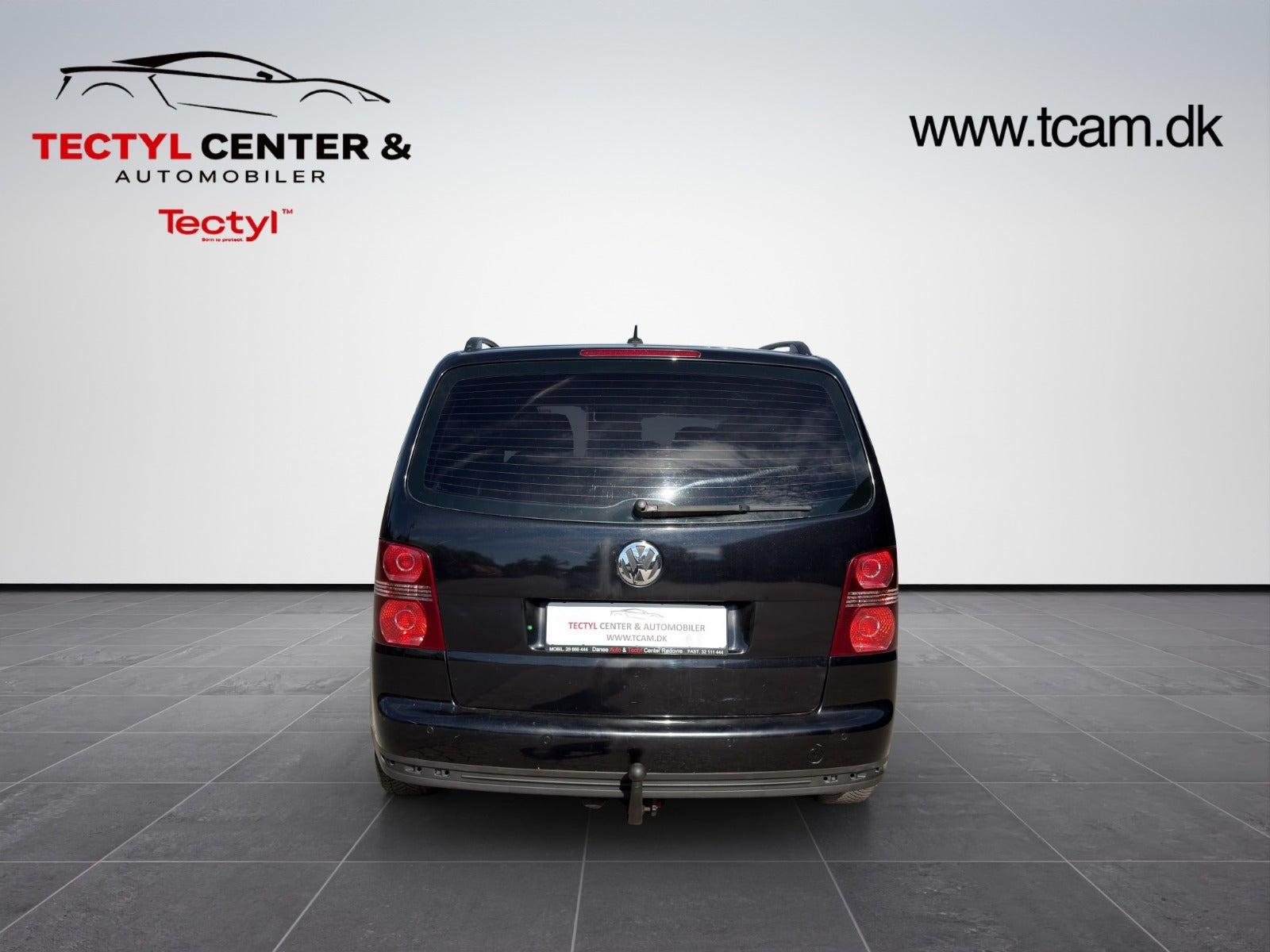 Sort VW Touran fra 2009