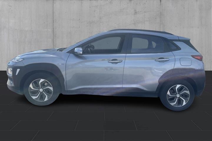 Grå Hyundai Kona fra 2020