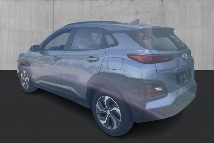 Grå Hyundai Kona fra 2020