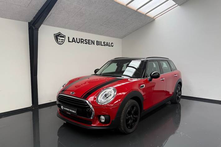Rød Mini Clubman Cooper fra 2016