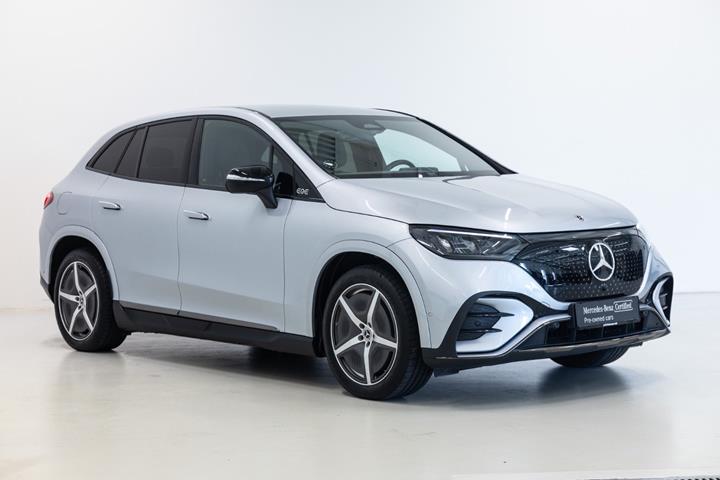 Sølv Mercedes EQE350 SUV fra 2025