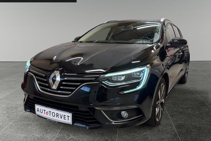 Sort Renault Megane IV fra 2017 set udefra