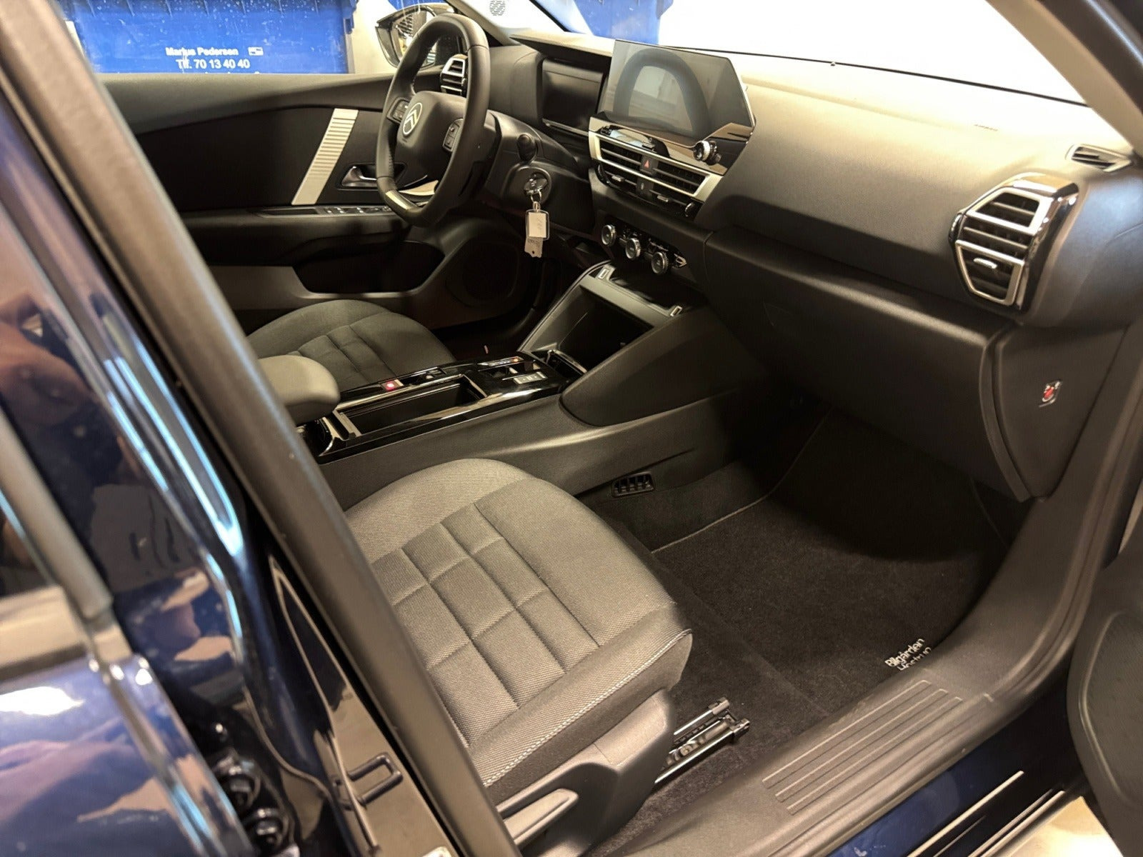 Blå Citroën ë-C4 fra 2025