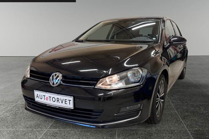 Sort VW Golf VII fra 2017