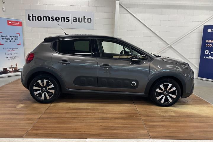 Grå Citroën C3 fra 2020