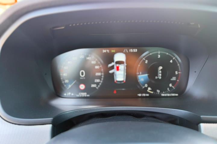 Grøn Volvo V90 fra 2017