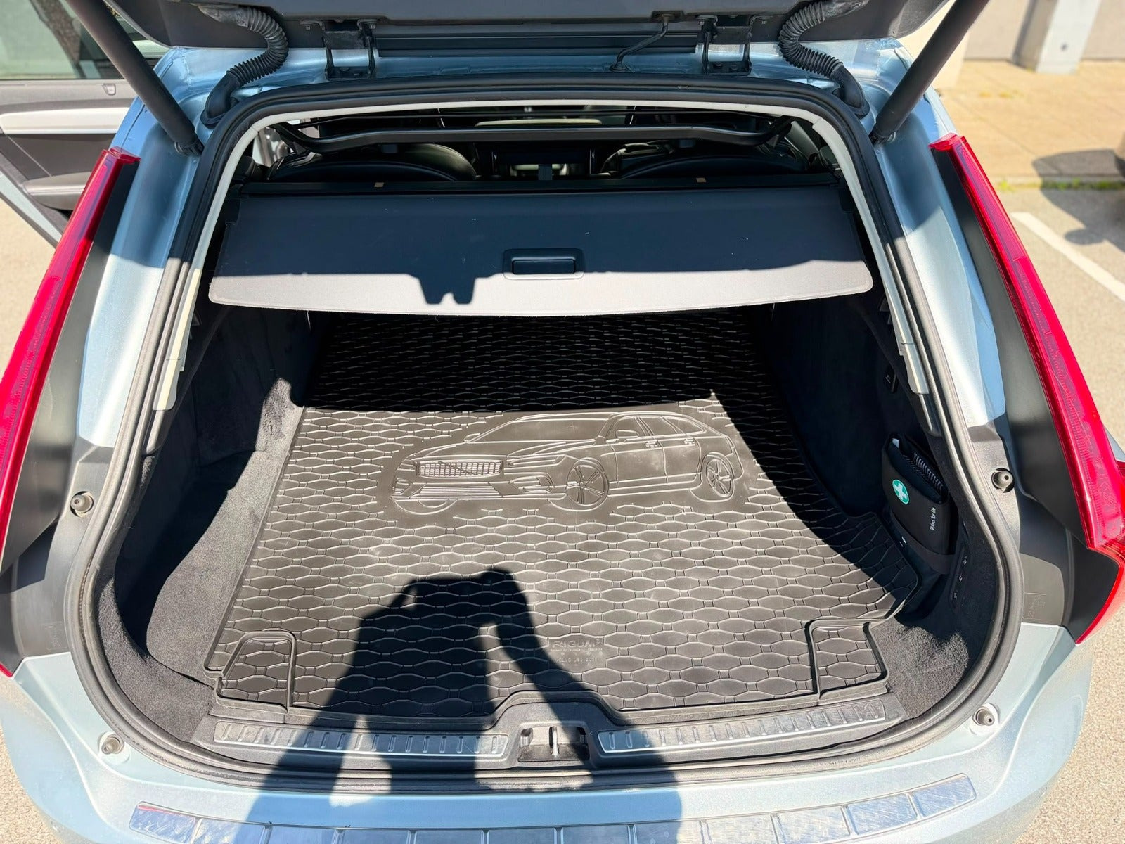 Grøn Volvo V90 fra 2017