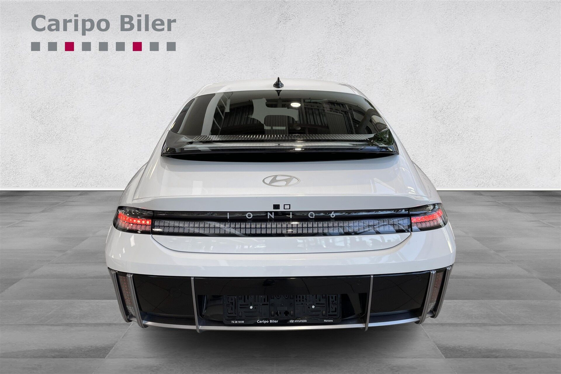 Hvid Hyundai Ioniq 6 fra 2024