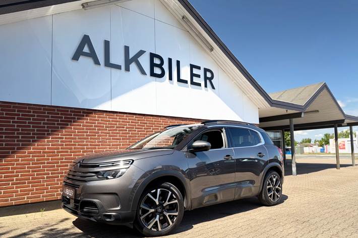 Grå Citroën C5 Aircross fra 2020 set udefra