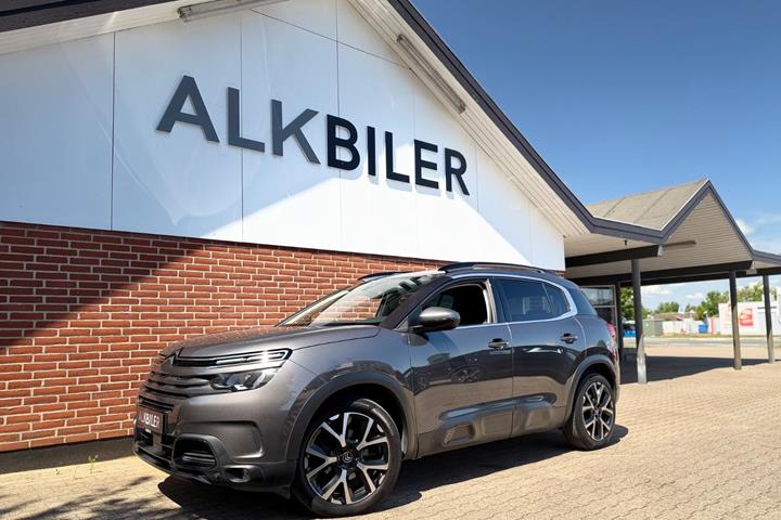 Grå Citroën C5 Aircross fra 2020 set udefra