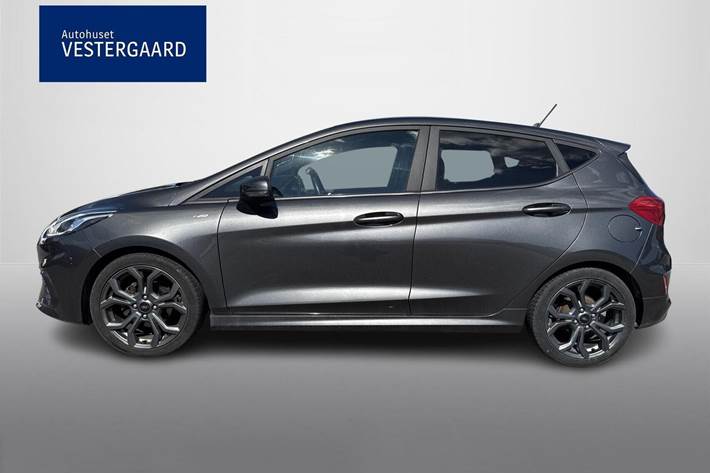 Grå Ford Fiesta fra 2020