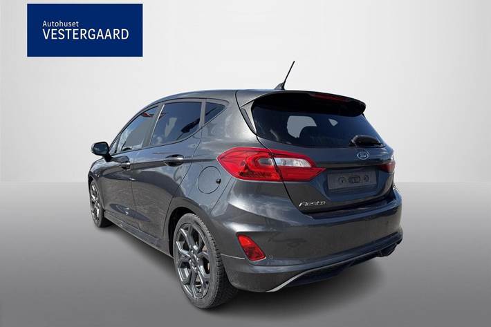 Grå Ford Fiesta fra 2020