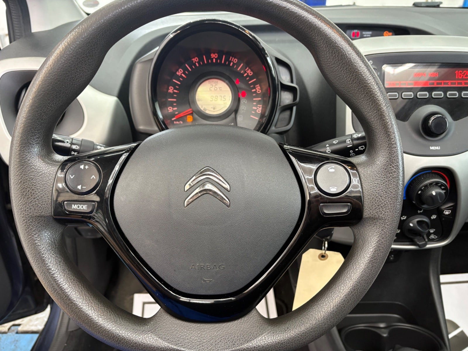 Grøn Citroën C1 fra 2014