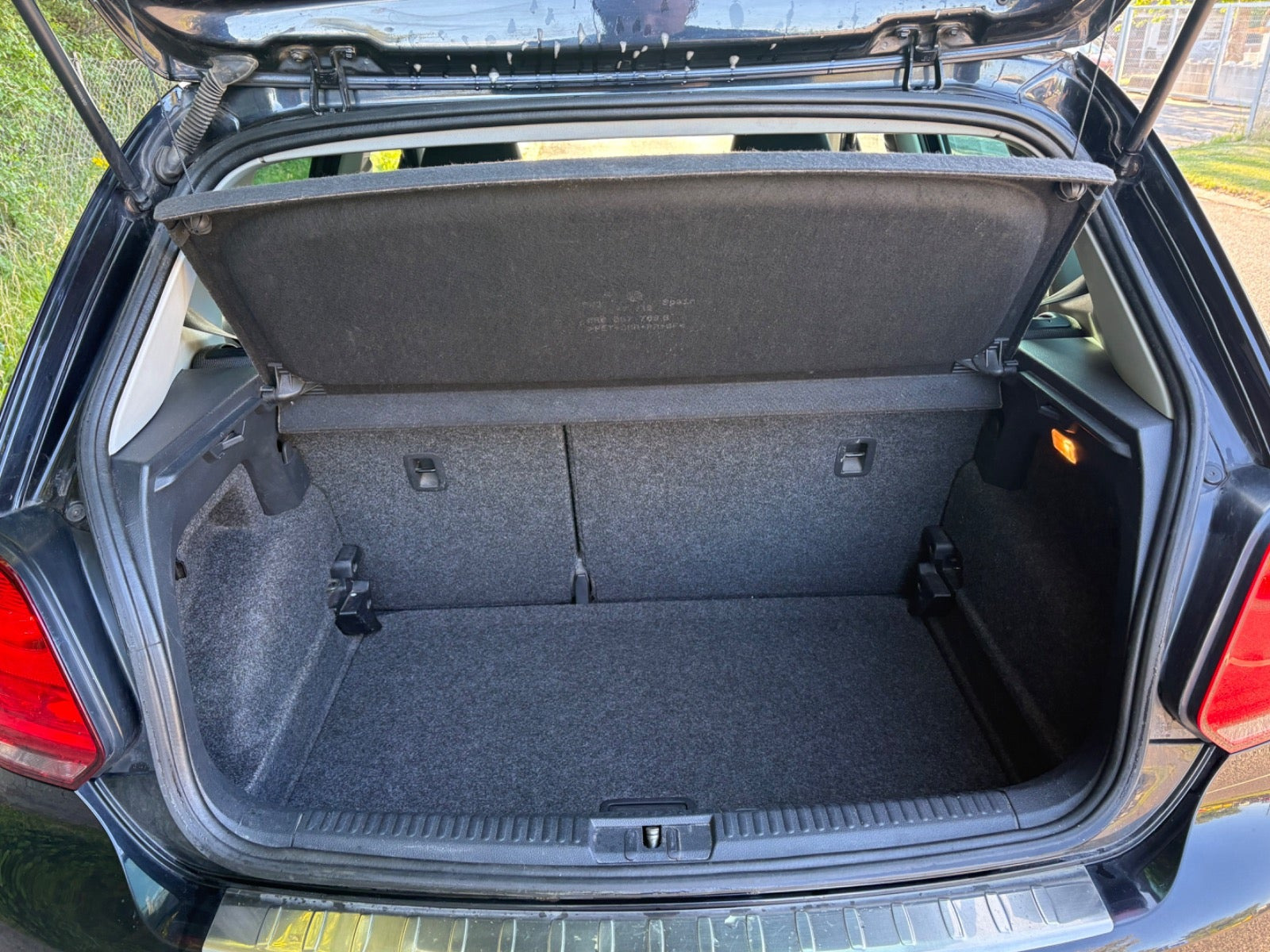 Grøn VW Polo fra 2013