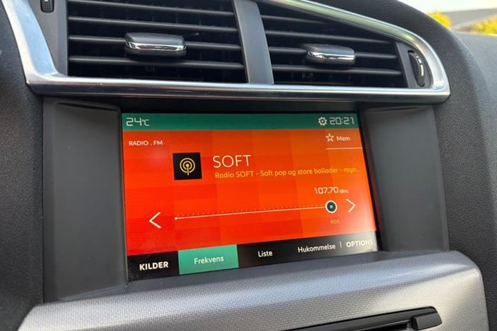 Grøn Citroën C4 fra 2018