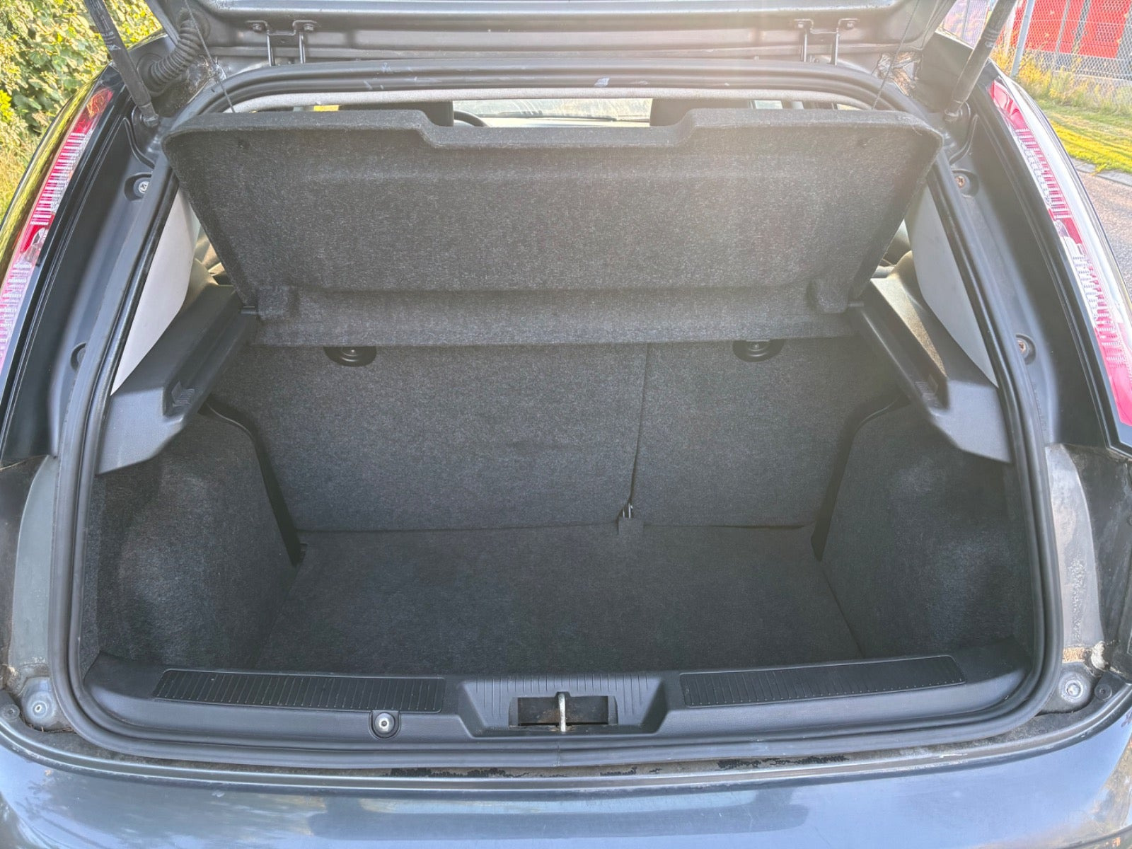 Grøn Fiat Punto fra 2012