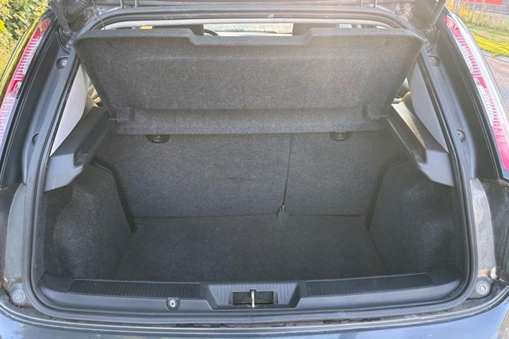 Grøn Fiat Punto fra 2012