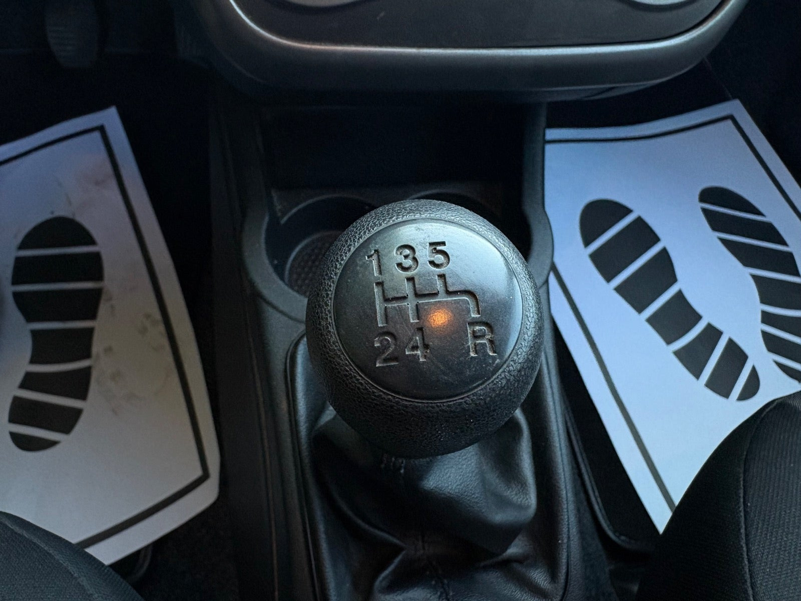Grøn Fiat Punto fra 2012