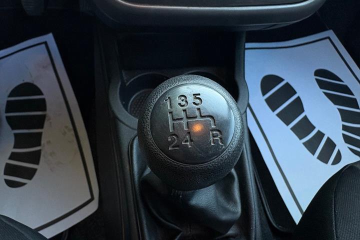 Grøn Fiat Punto fra 2012