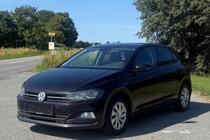Sort VW Polo fra 2018