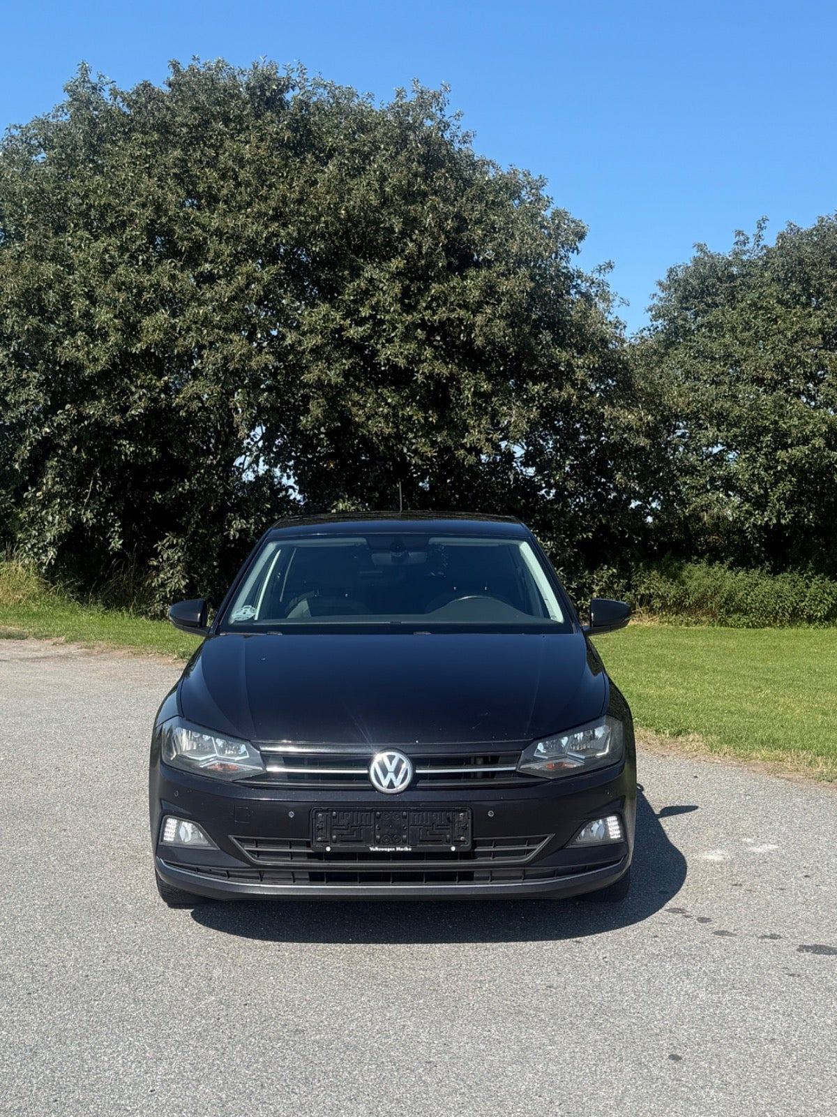 Sort VW Polo fra 2018