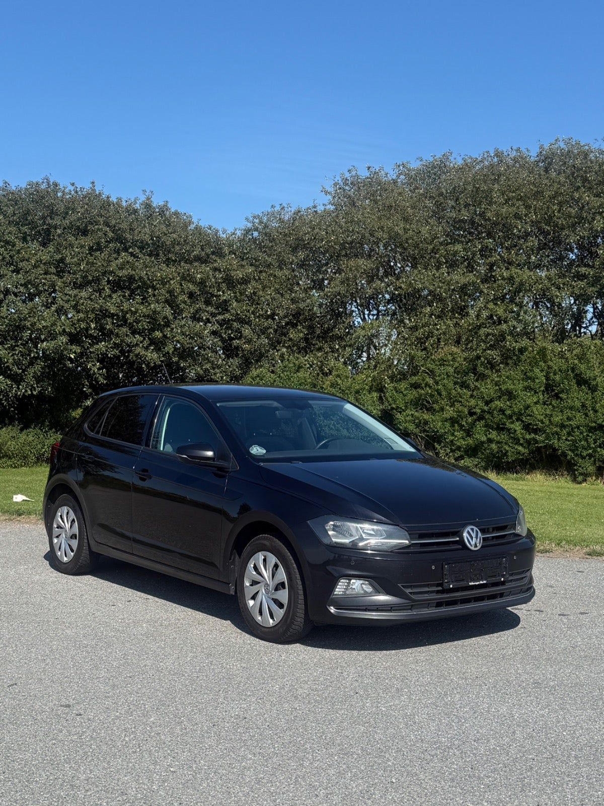 Sort VW Polo fra 2018