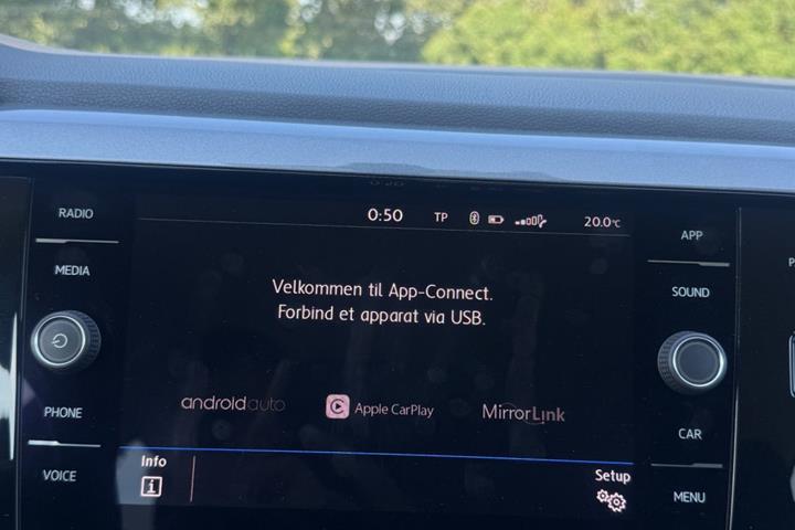 Sort VW Polo fra 2018