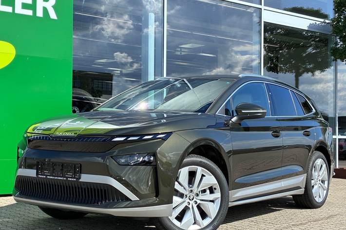 Grøn Skoda Enyaq fra 2027
