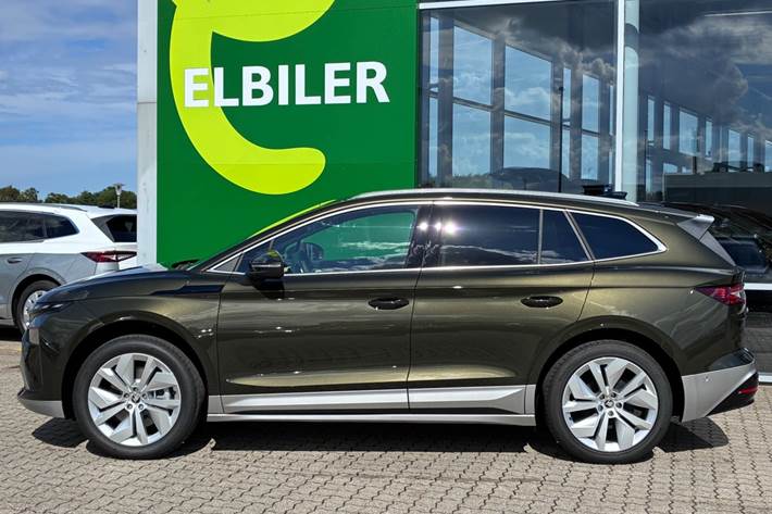 Grøn Skoda Enyaq fra 2027