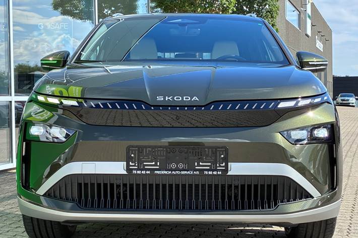 Grøn Skoda Enyaq fra 2027