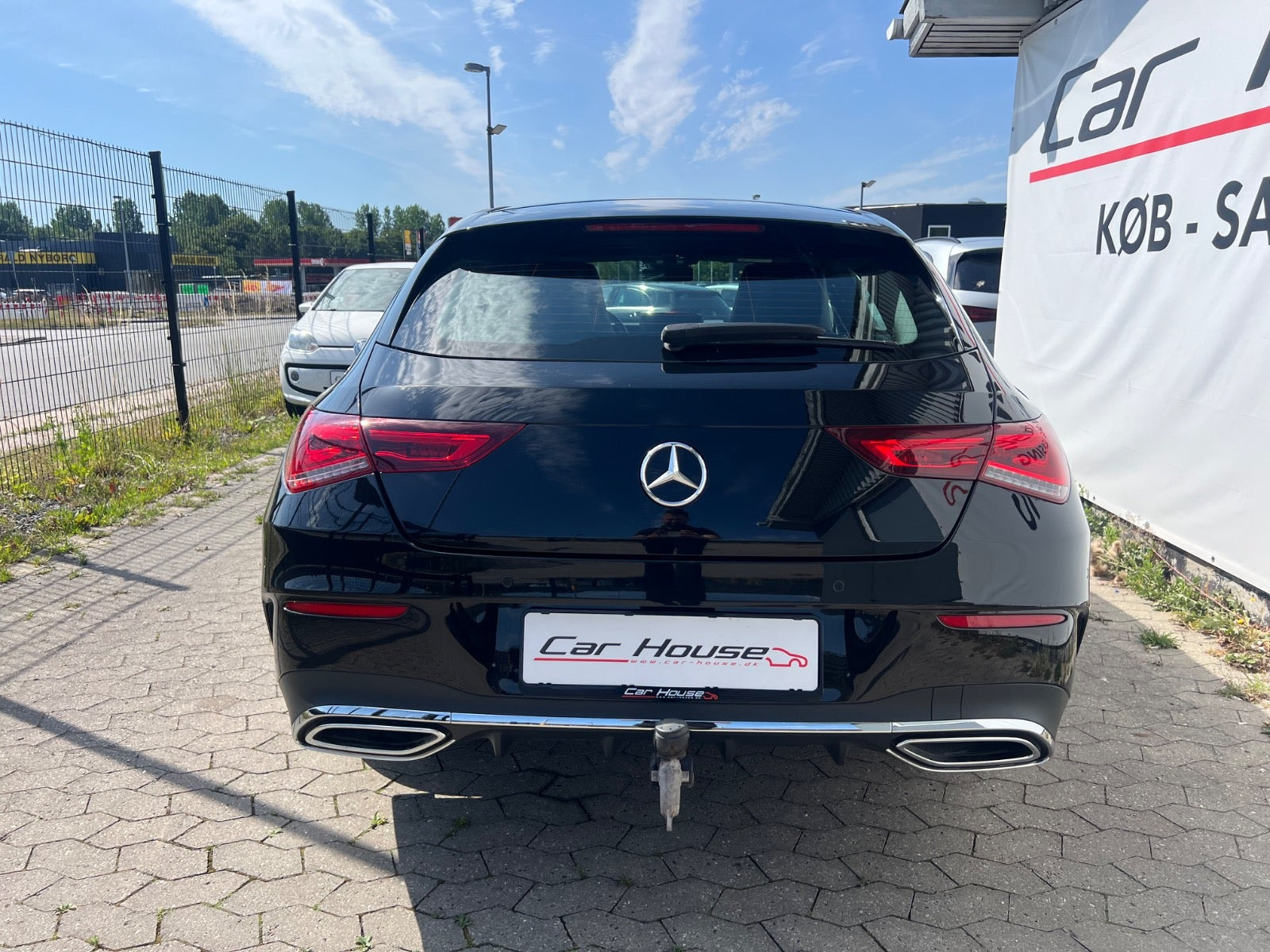 Sort Mercedes CLA250 e fra 2021
