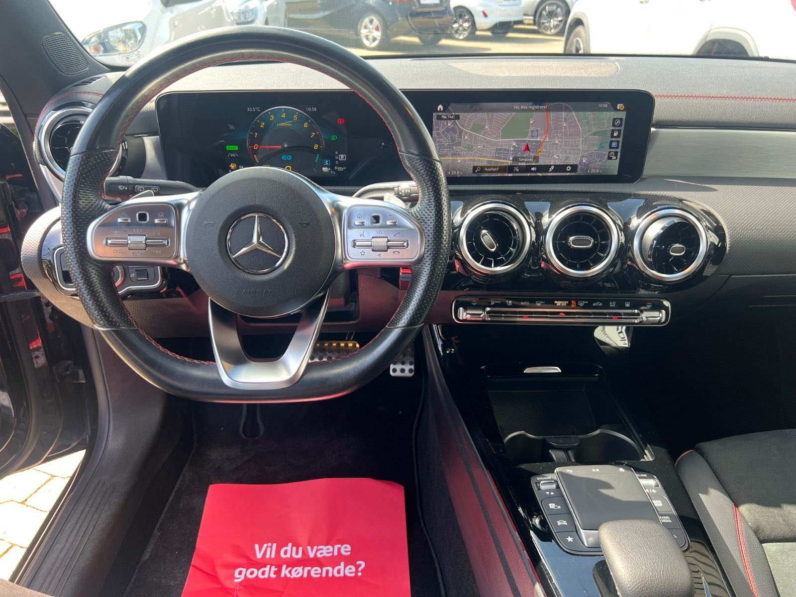 Sort Mercedes CLA250 e fra 2021