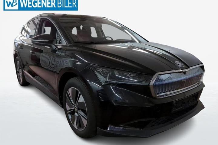 Sort Skoda Enyaq fra 2024