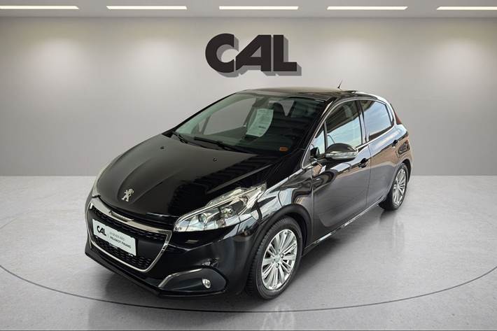 Sort Peugeot 208 fra 2019