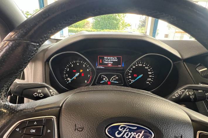 Sort Ford Focus fra 2017