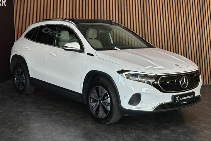 Hvid Mercedes EQA250 fra 2021